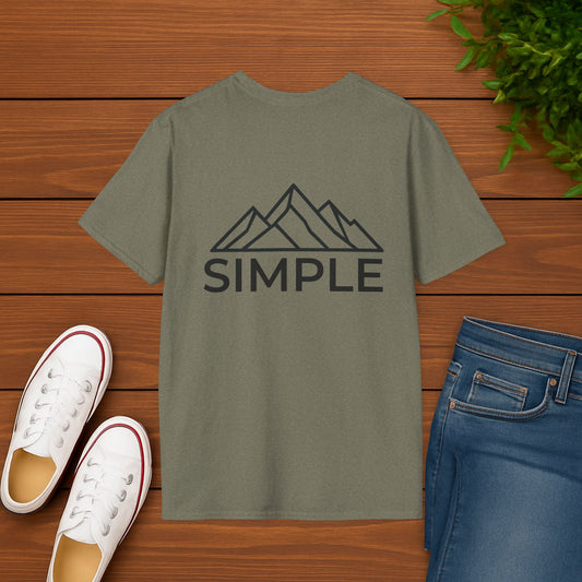Simple Mountain Tee