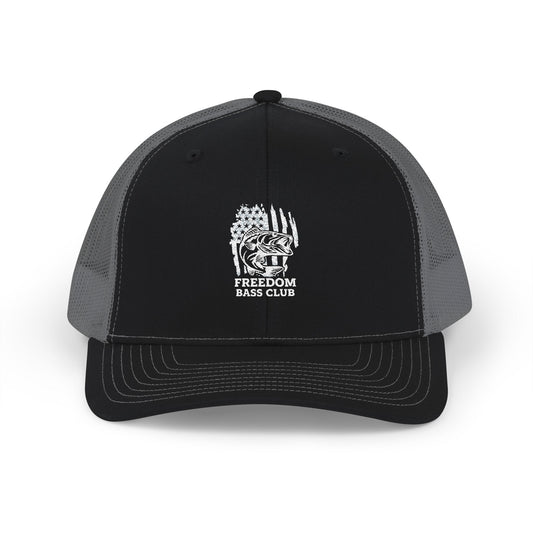Freedom Bass Club Embroidered Trucker Cap