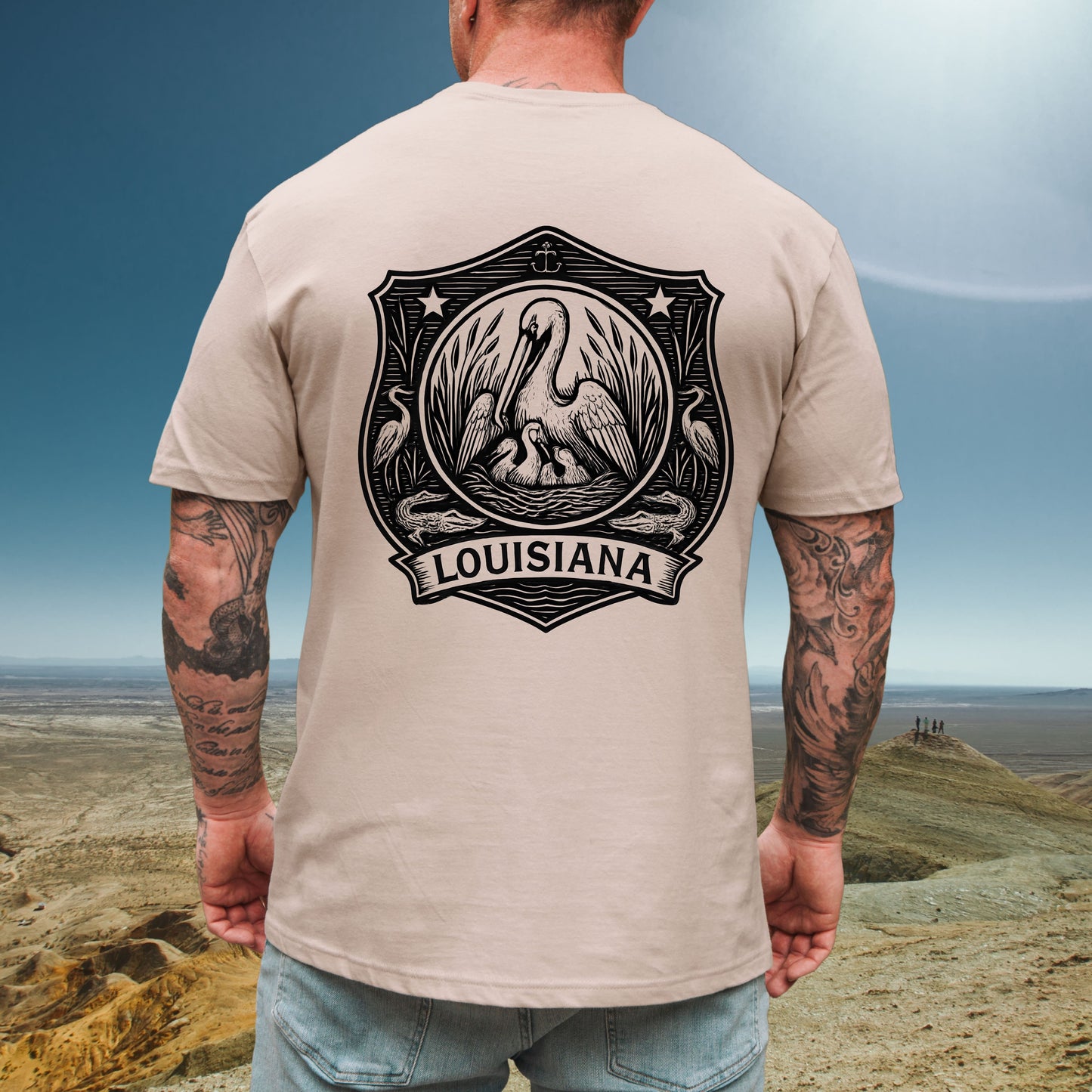 Louisiana Badge Tee