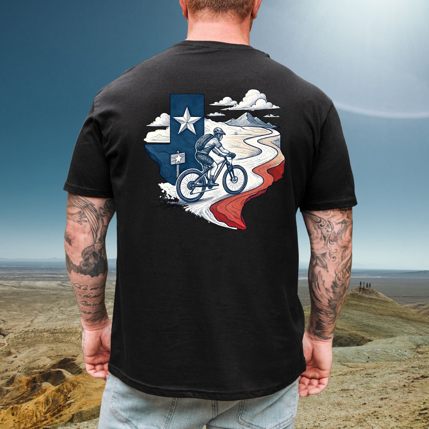 Texas Biking Tee