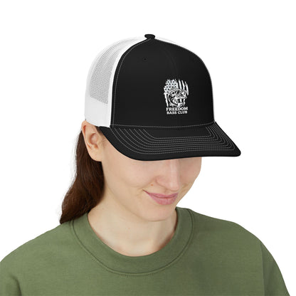 Freedom Bass Club Embroidered Trucker Cap