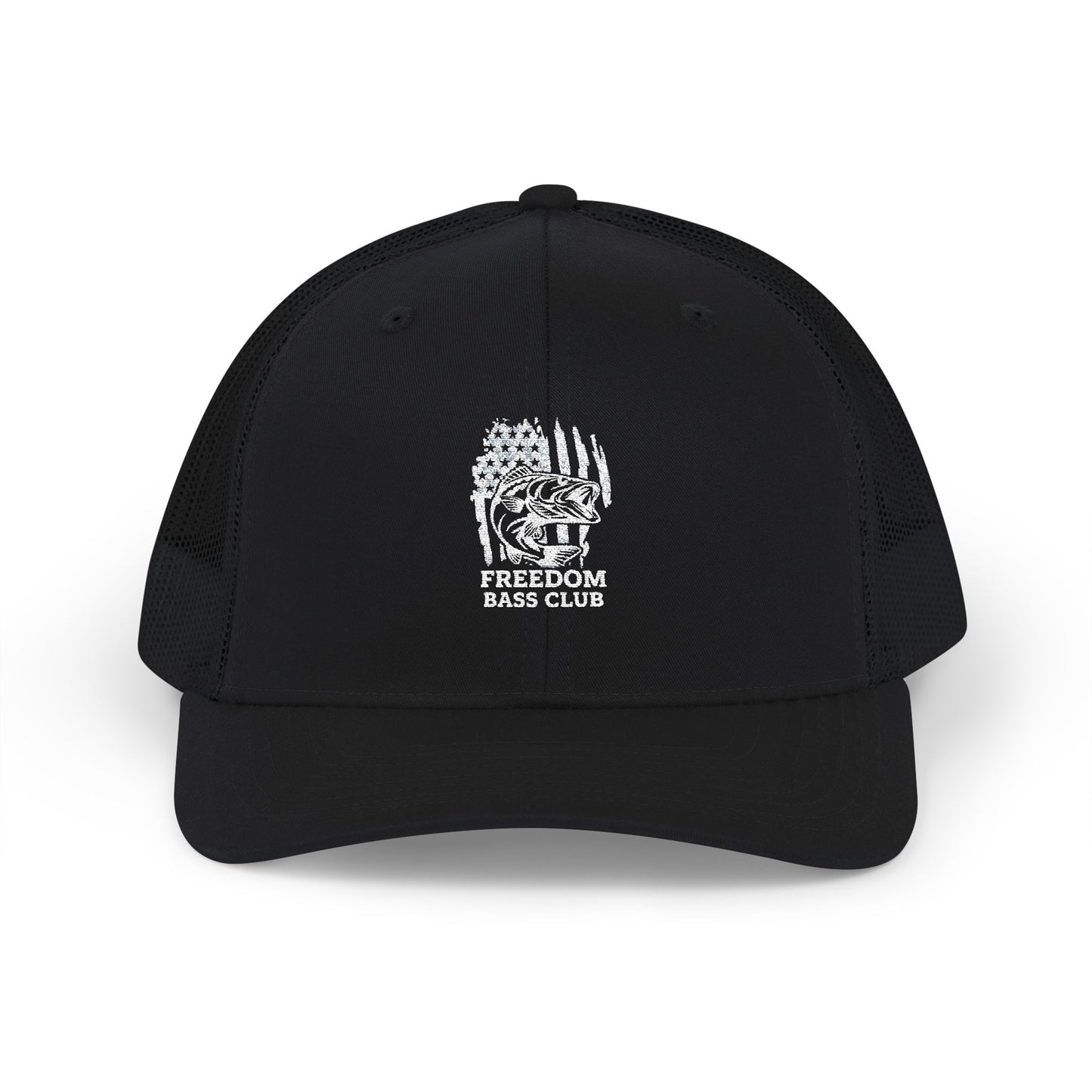 Freedom Bass Club Embroidered Trucker Cap