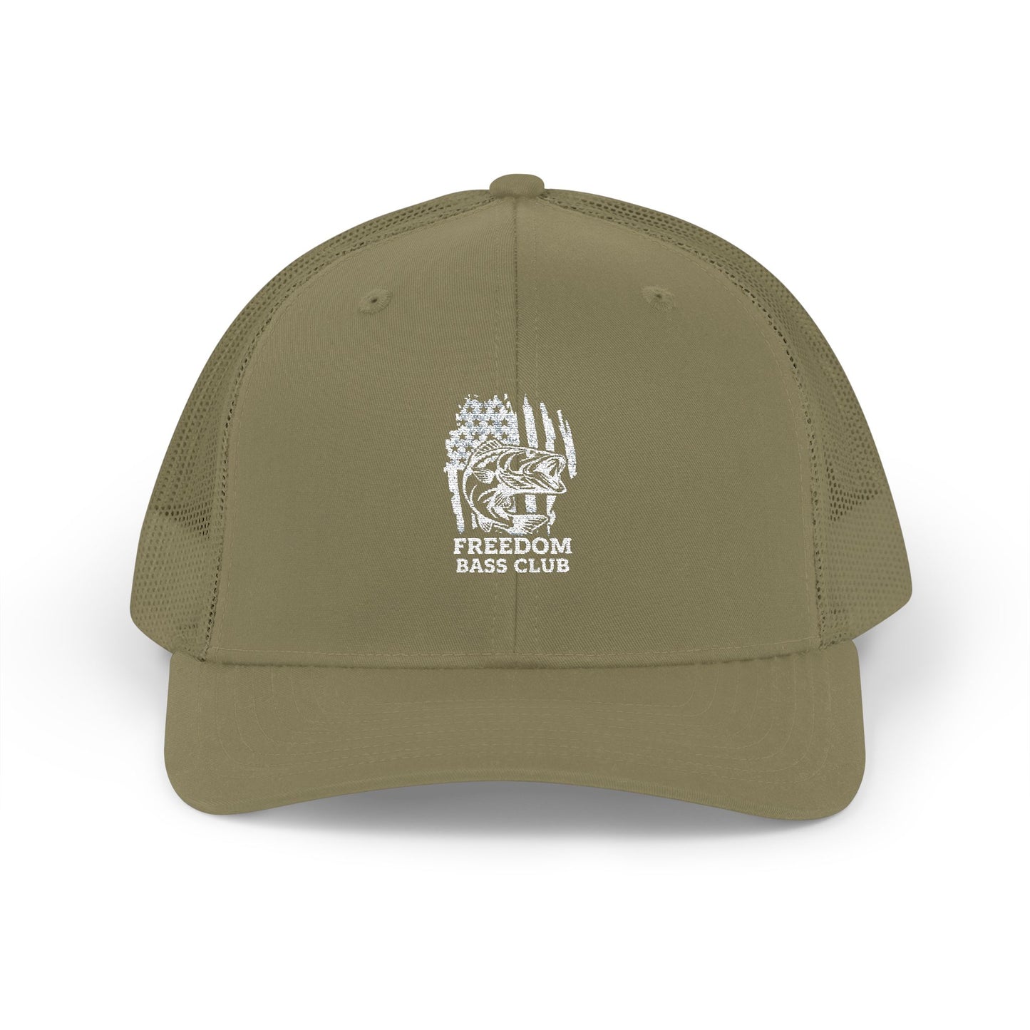 Freedom Bass Club Embroidered Trucker Cap