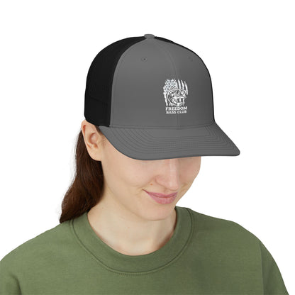 Freedom Bass Club Embroidered Trucker Cap