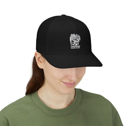 Freedom Bass Club Embroidered Trucker Cap
