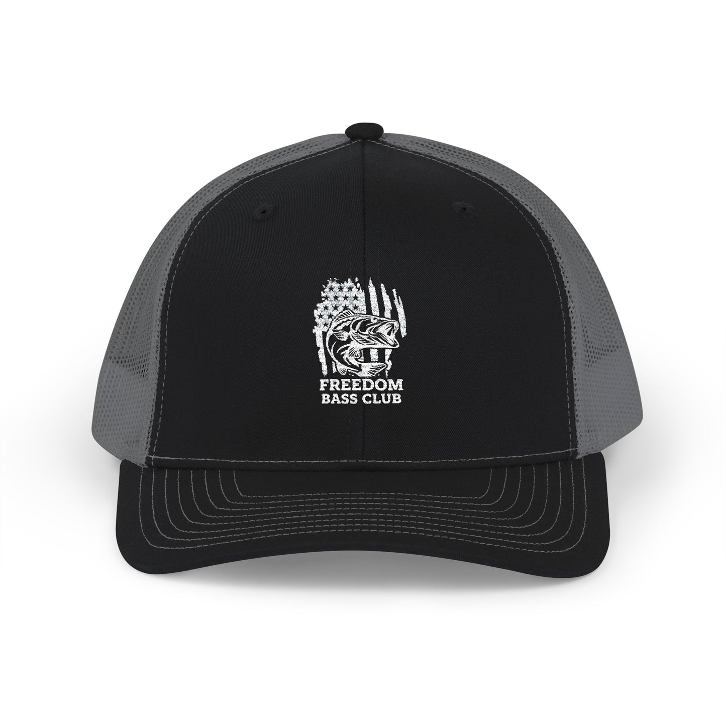 Freedom Bass Club Embroidered Trucker Cap