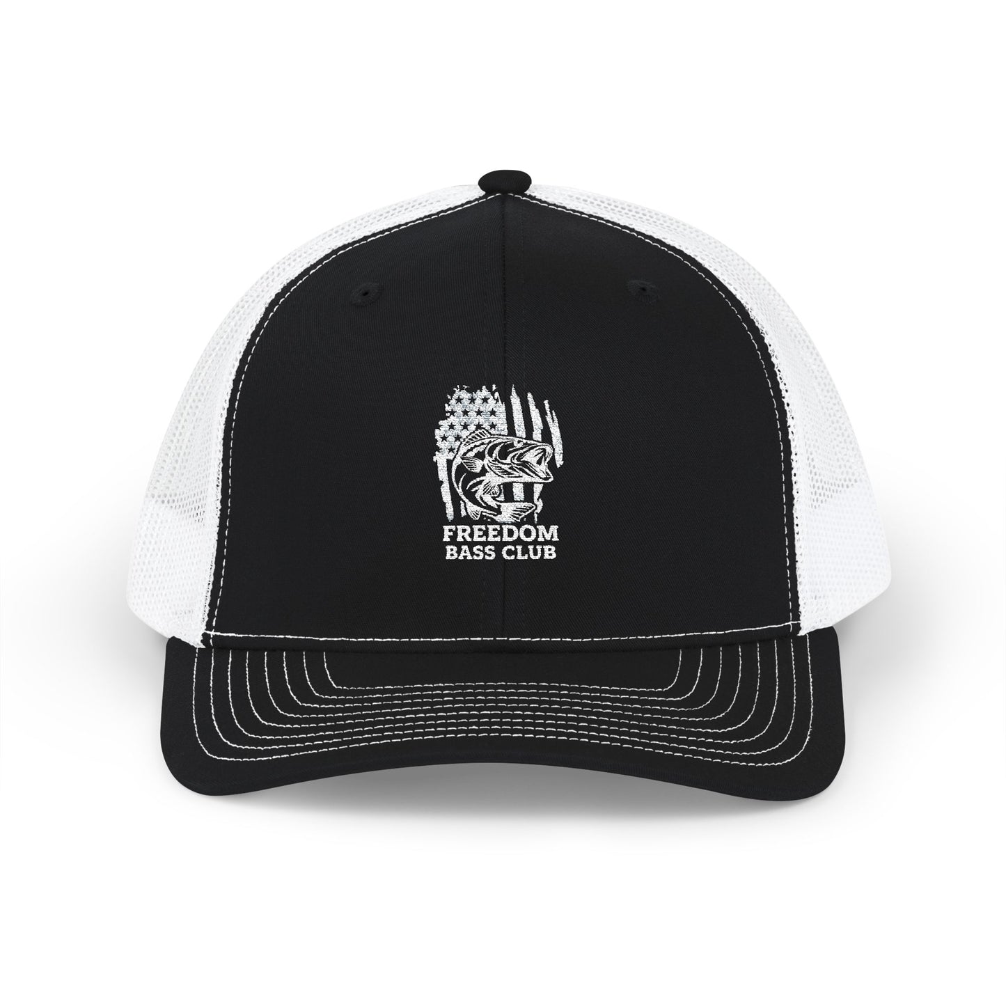Freedom Bass Club Embroidered Trucker Cap