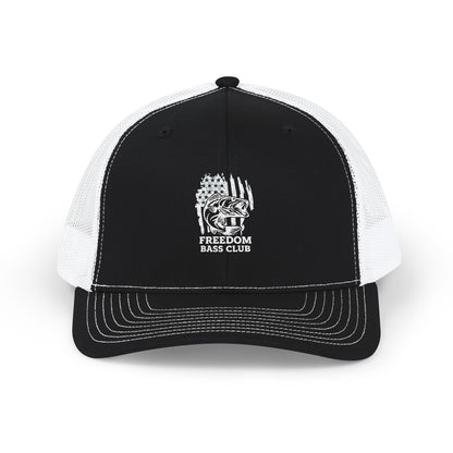 Freedom Bass Club Embroidered Trucker Cap