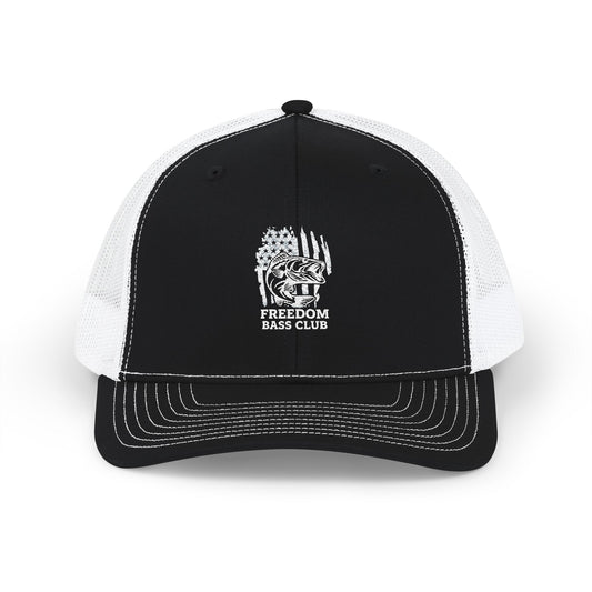 Freedom Bass Club Embroidered Trucker Cap