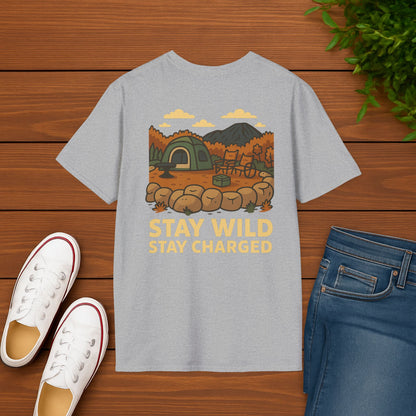 Stay Wild Stay Charged Tee