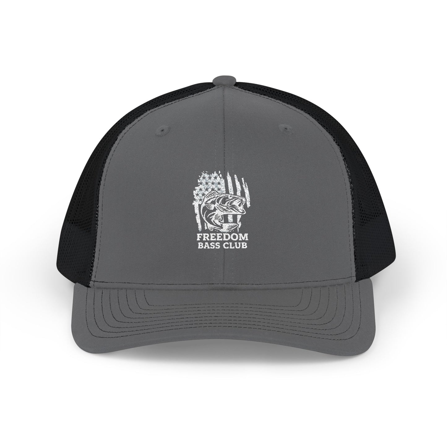 Freedom Bass Club Embroidered Trucker Cap