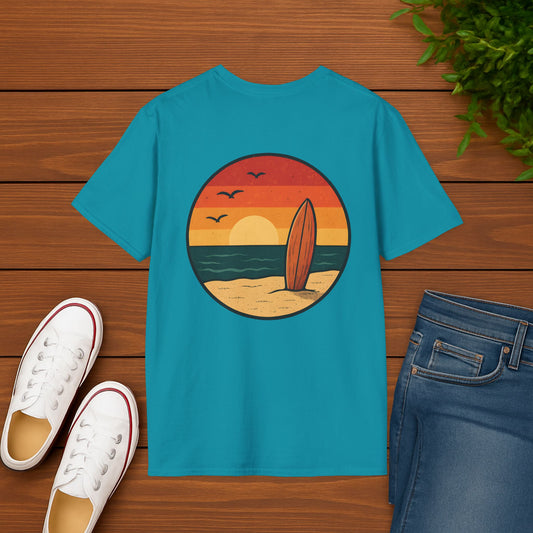 Vacation Beach Sunset Tee