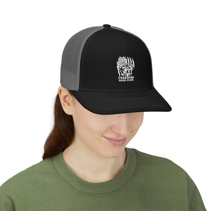 Freedom Bass Club Embroidered Trucker Cap