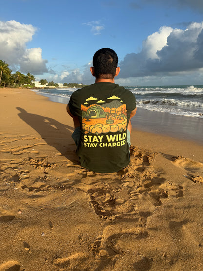 Stay Wild Stay Charged Tee