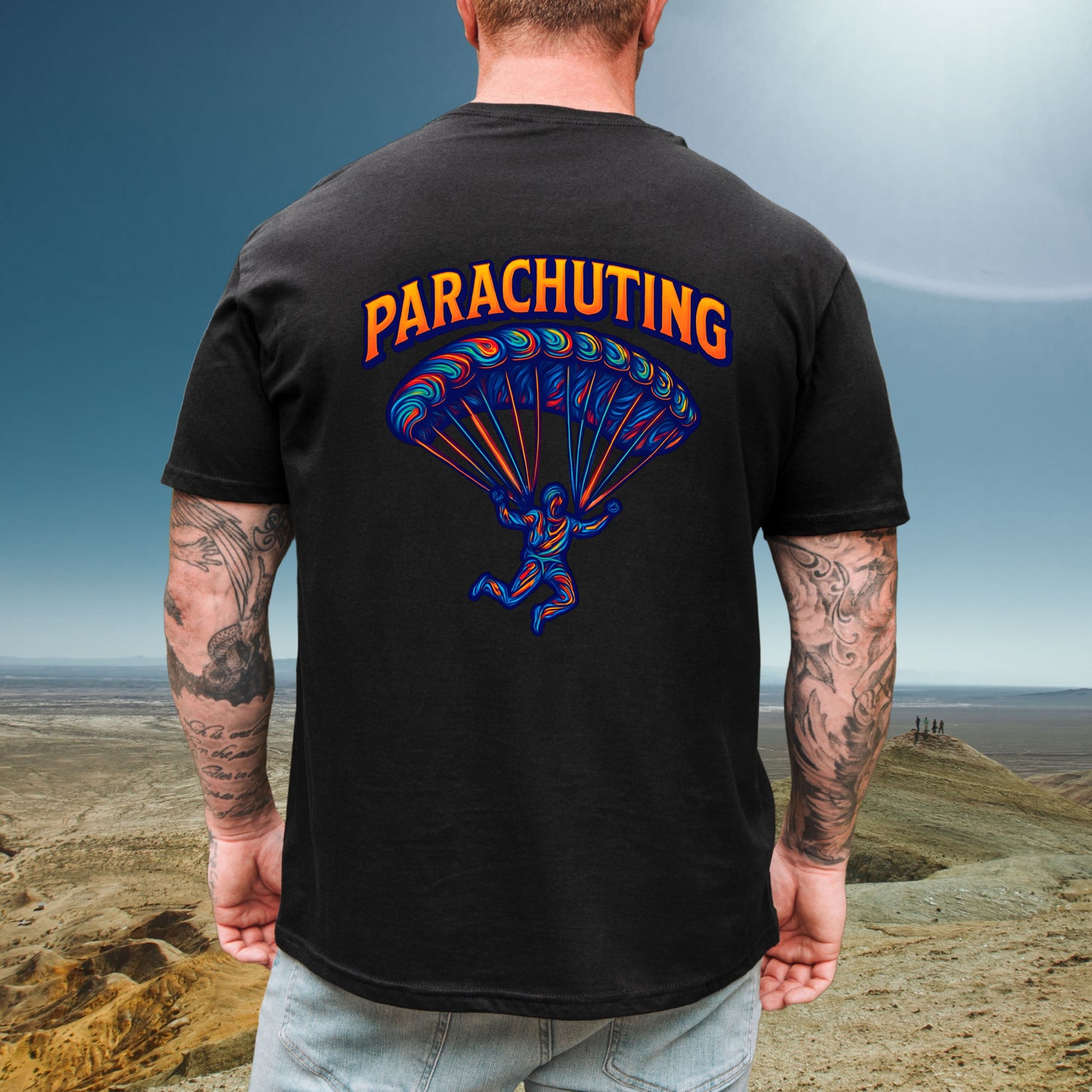 Groovy Parachuting Tee