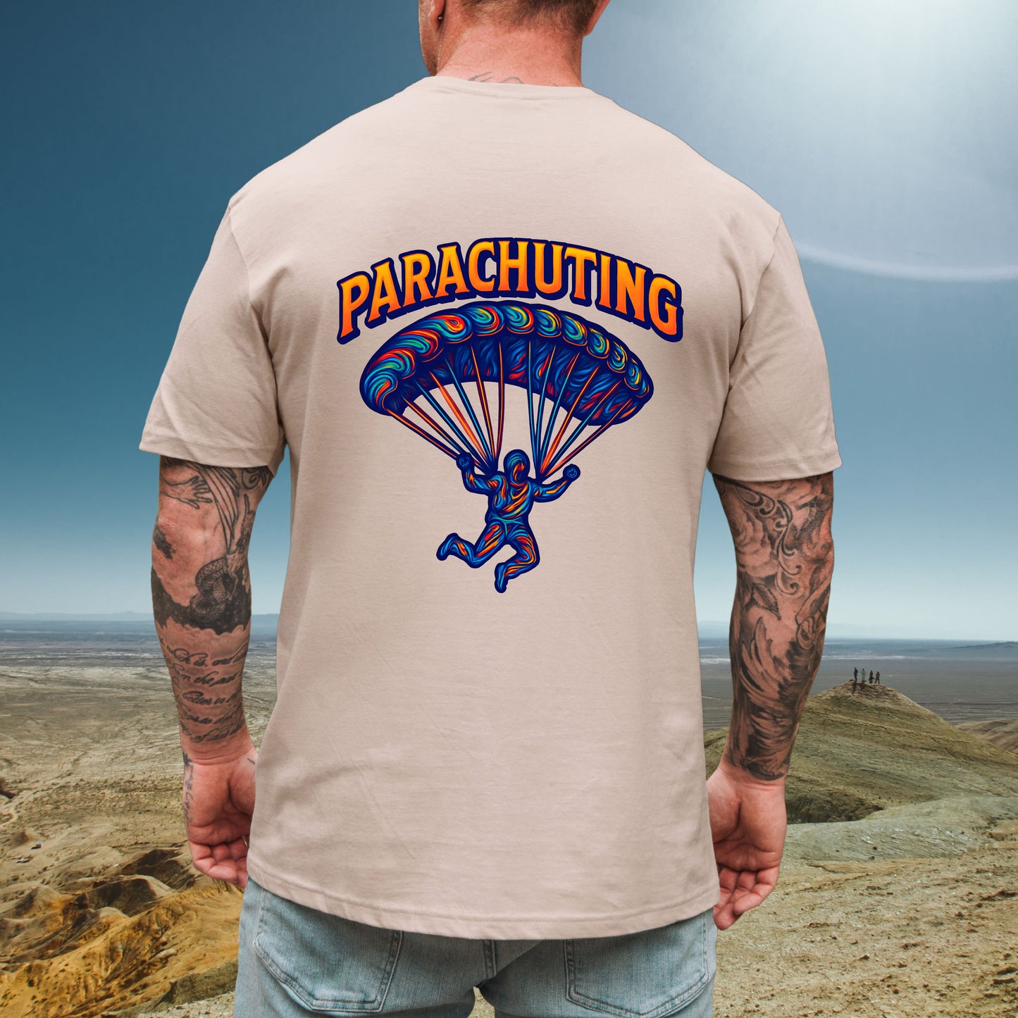 Groovy Parachuting Tee