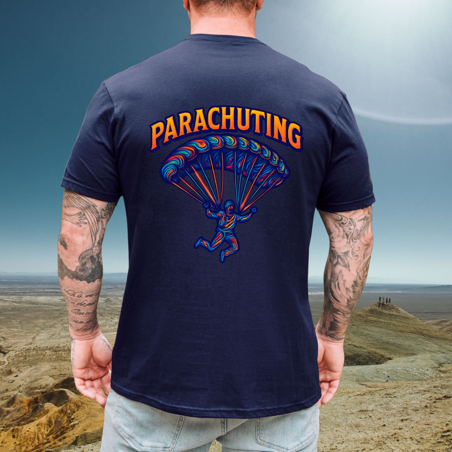 Groovy Parachuting Tee
