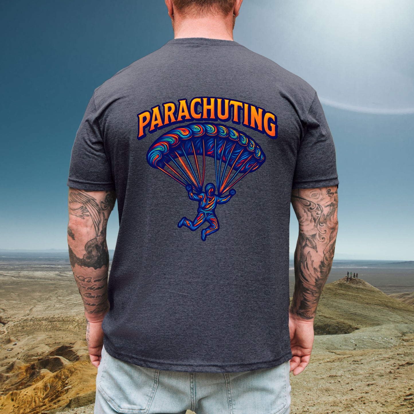 Groovy Parachuting Tee