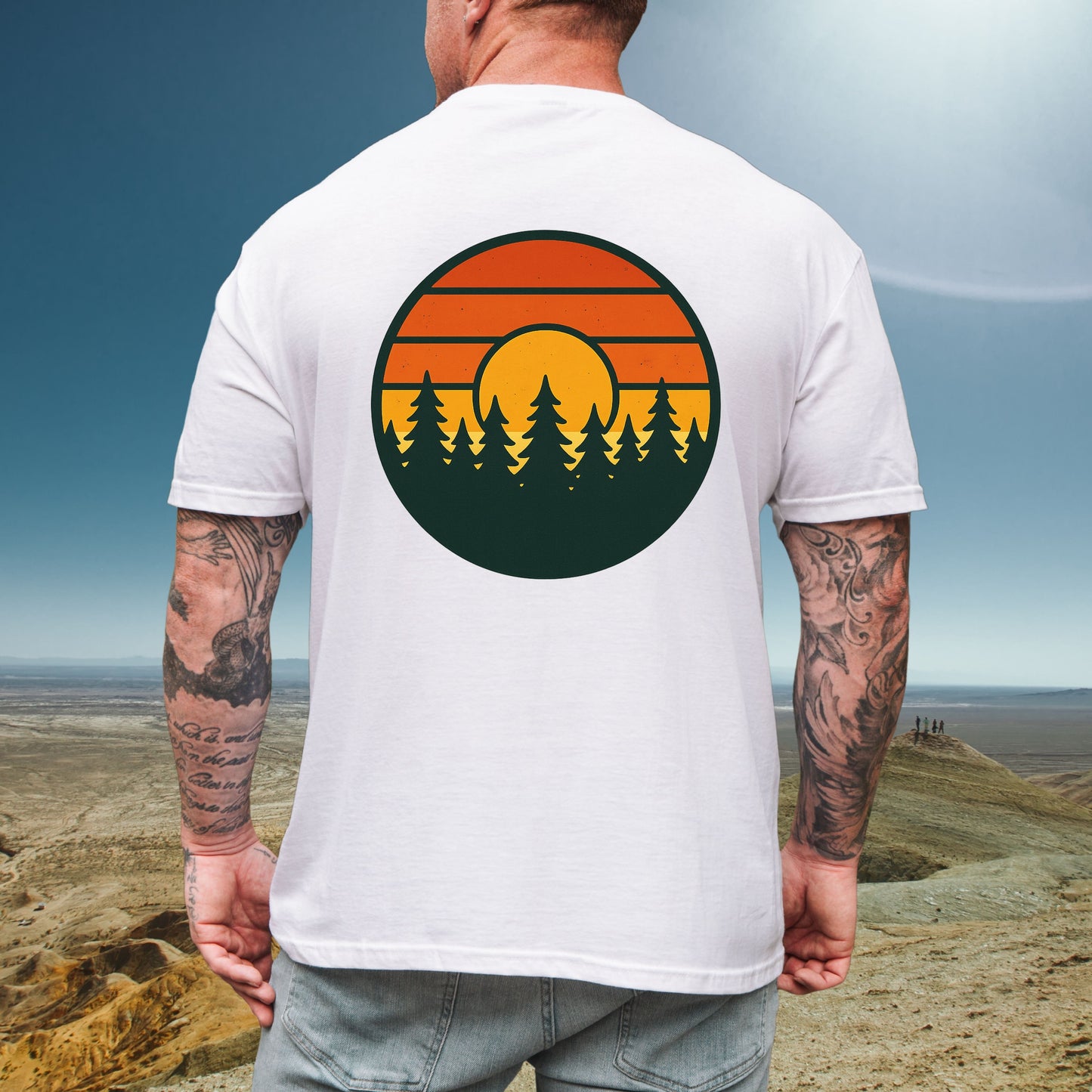 Retro Pine Forest Tee