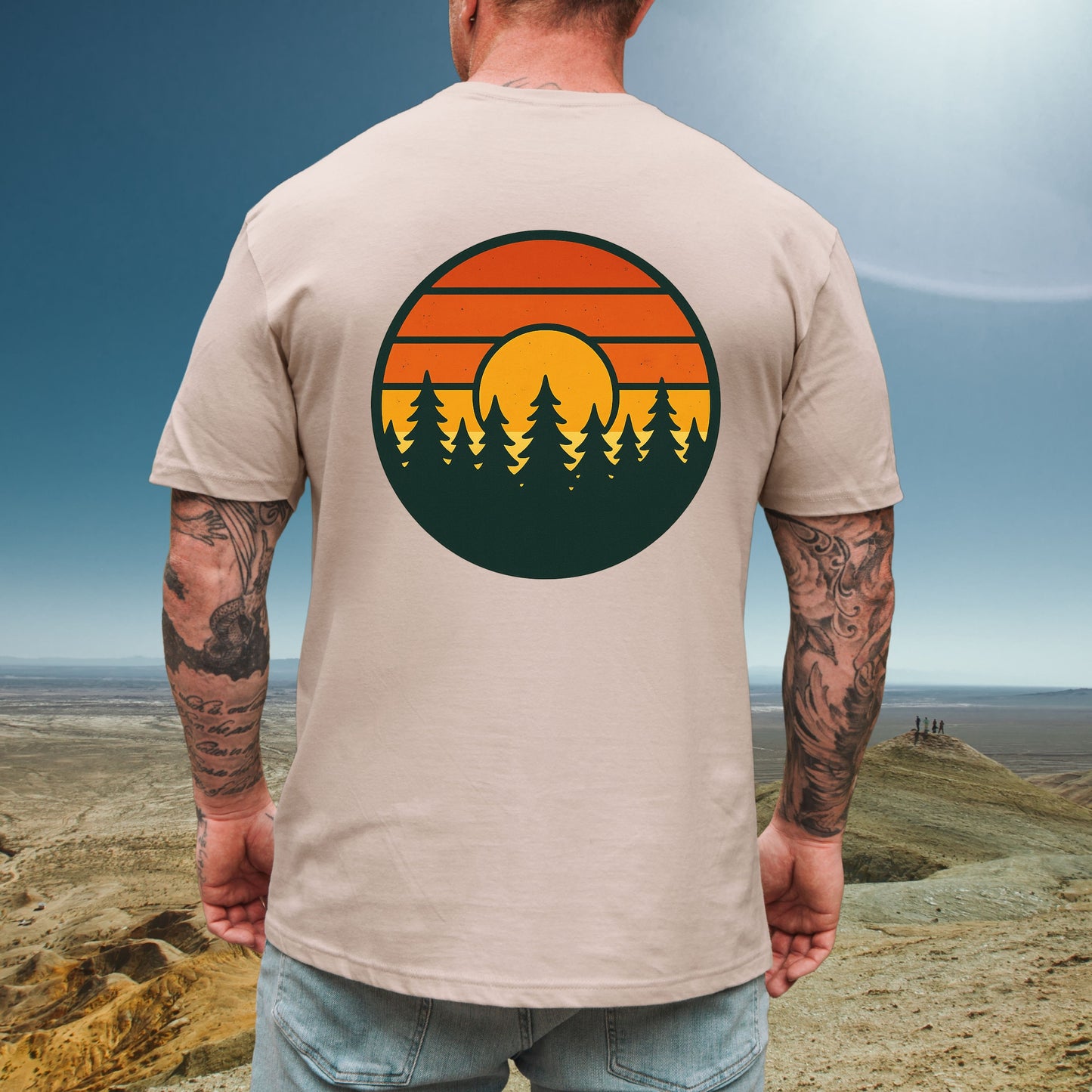 Retro Pine Forest Tee