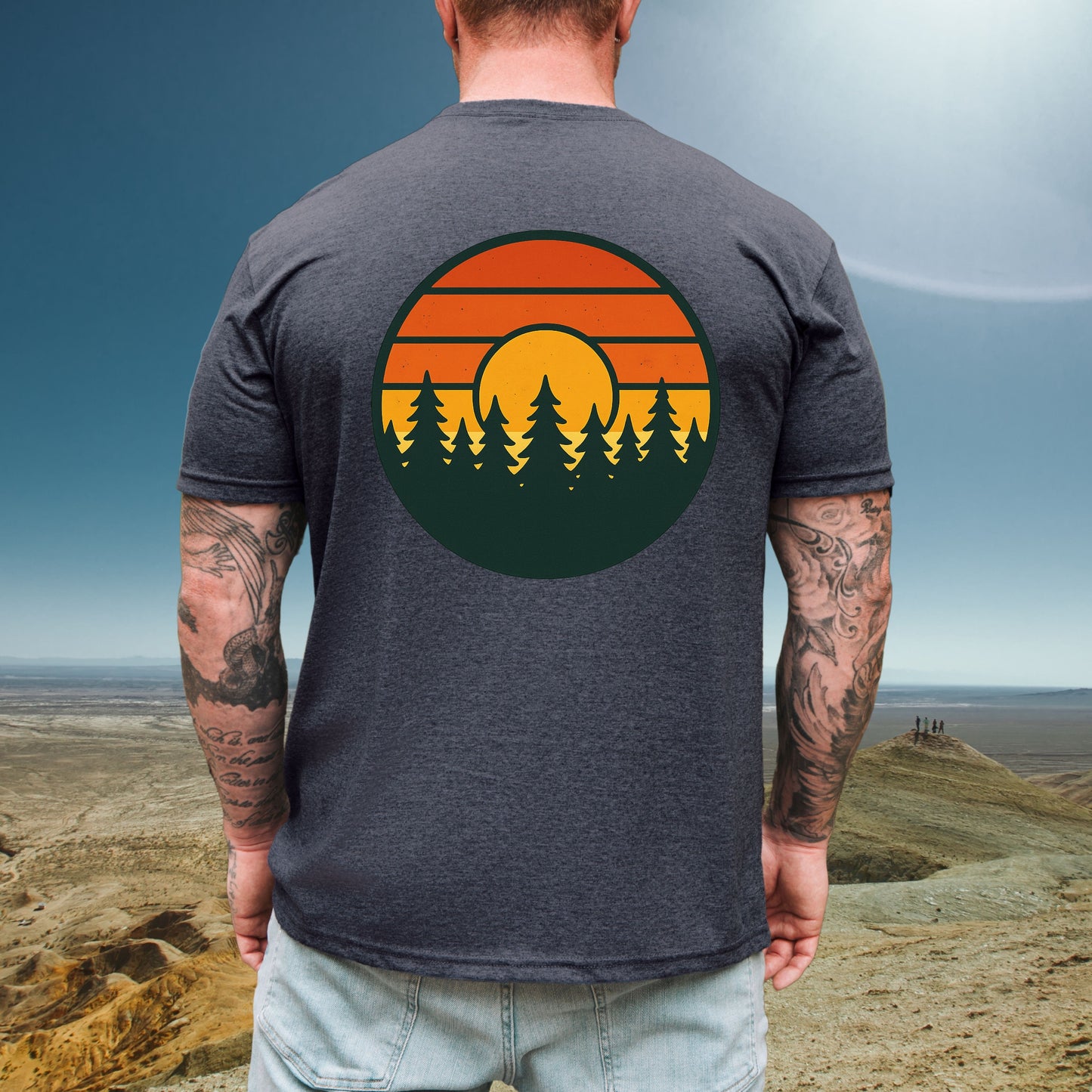 Retro Pine Forest Tee