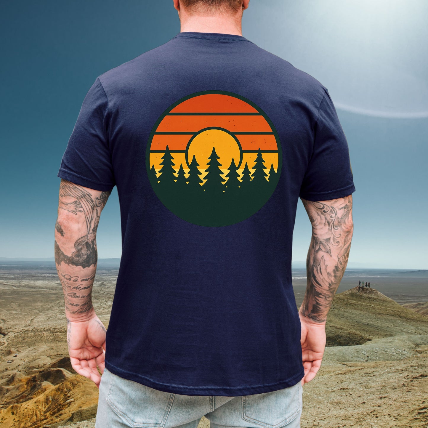 Retro Pine Forest Tee