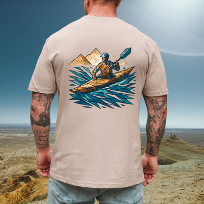 Geometric Kayaker Tee