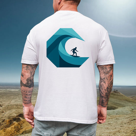 Geometric Surf Tee