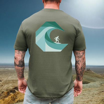 Geometric Surf Tee