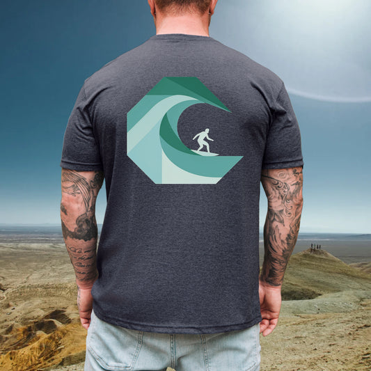 Geometric Surf Tee