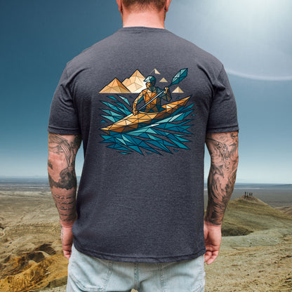 Geometric Kayaker Tee