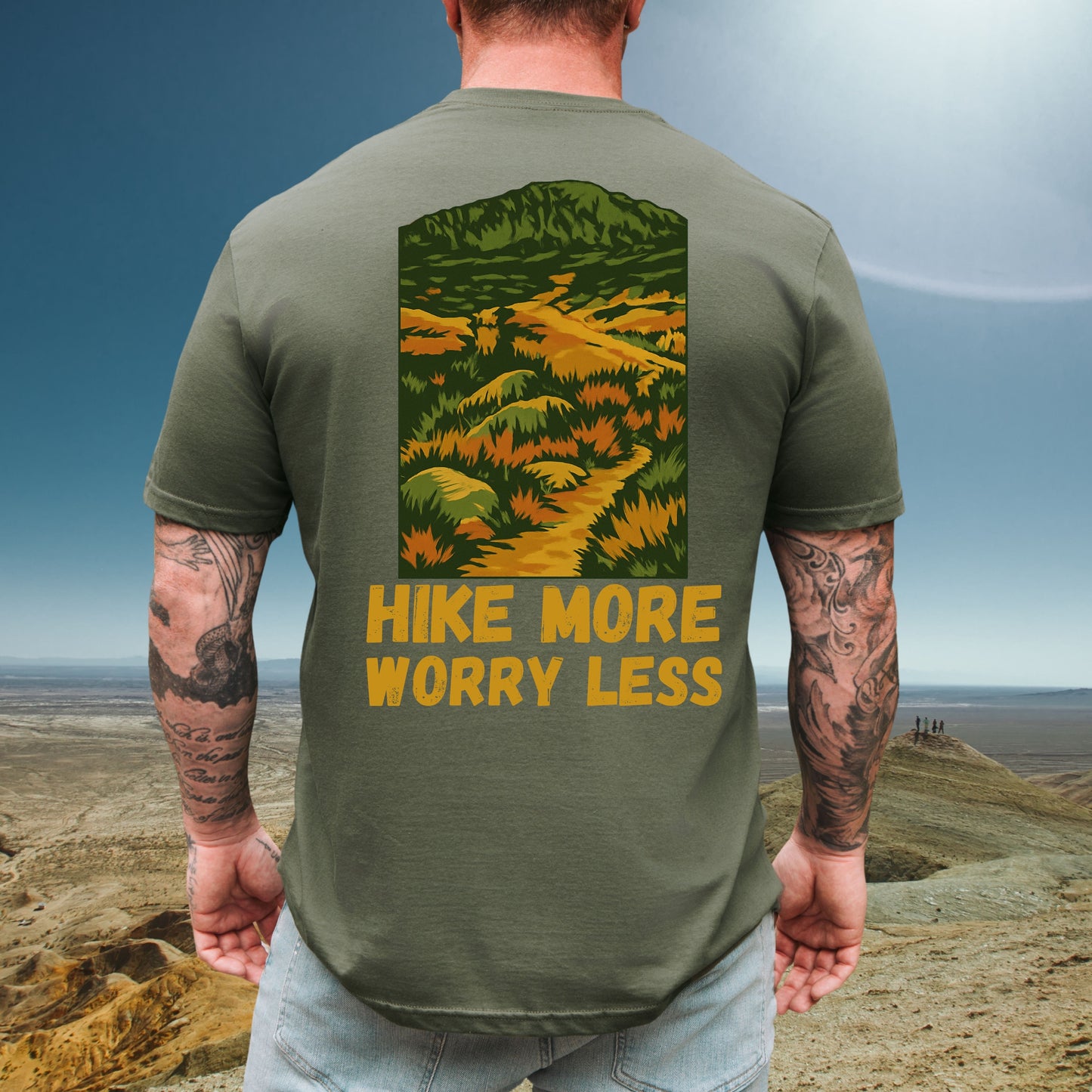 Hike More Worry Less Tee
