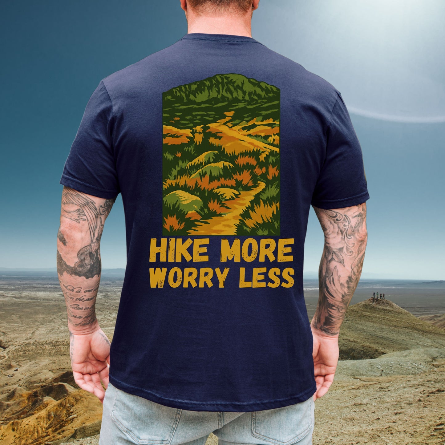 Hike More Worry Less Tee