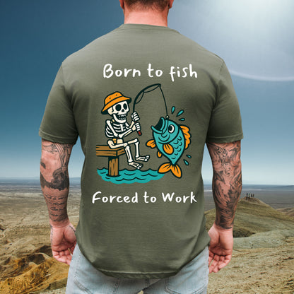 Fishing Skeleton Tee