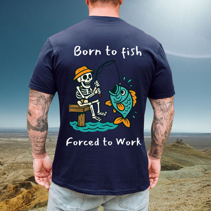 Fishing Skeleton Tee