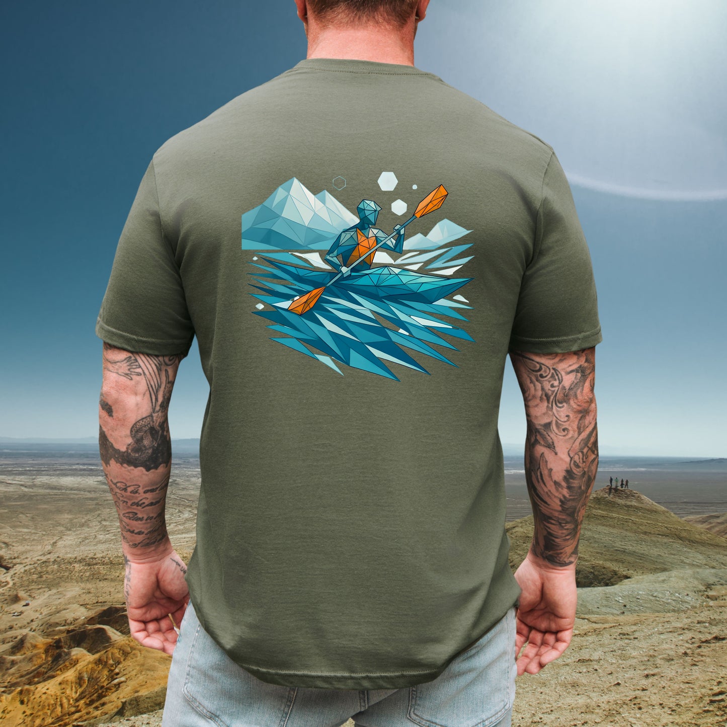 Kayaking in Ice Tee