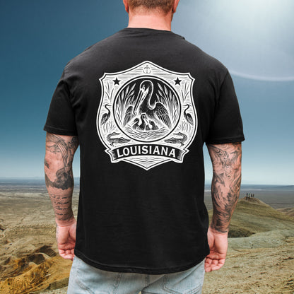 Louisiana Badge Tee