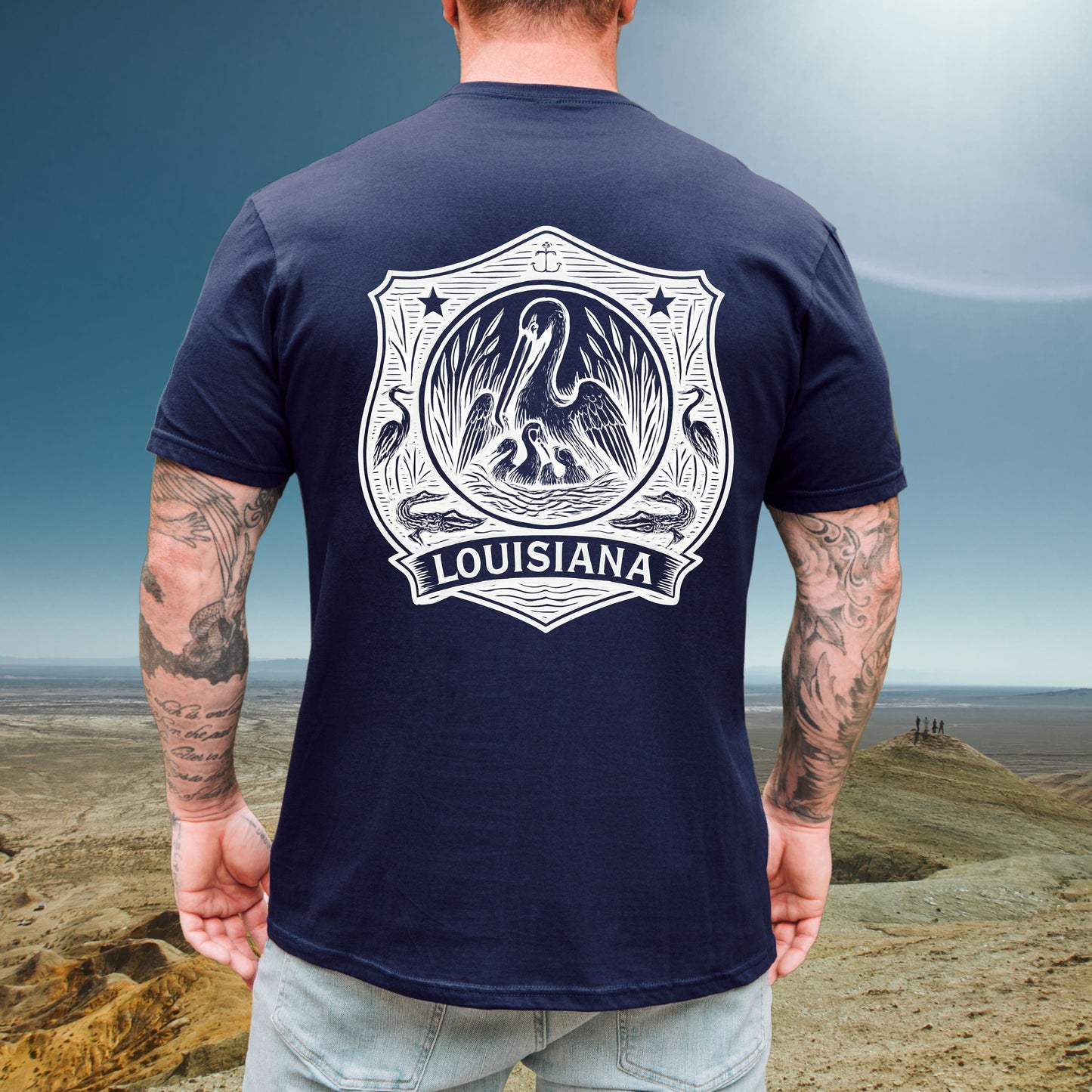 Louisiana Badge Tee