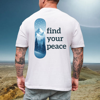 Mountain Snowboard Tee