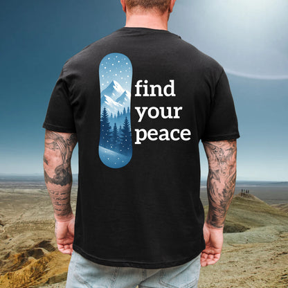 Mountain Snowboard Tee