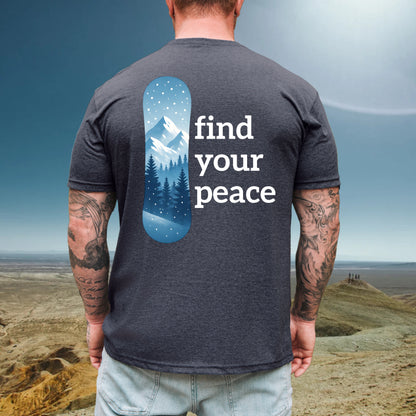 Mountain Snowboard Tee