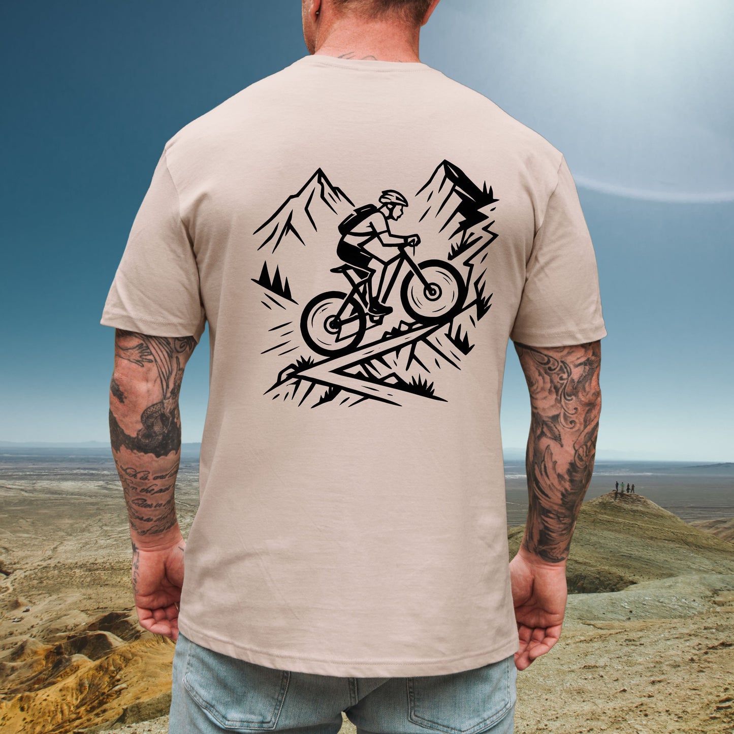 Peaceful Biking Tee