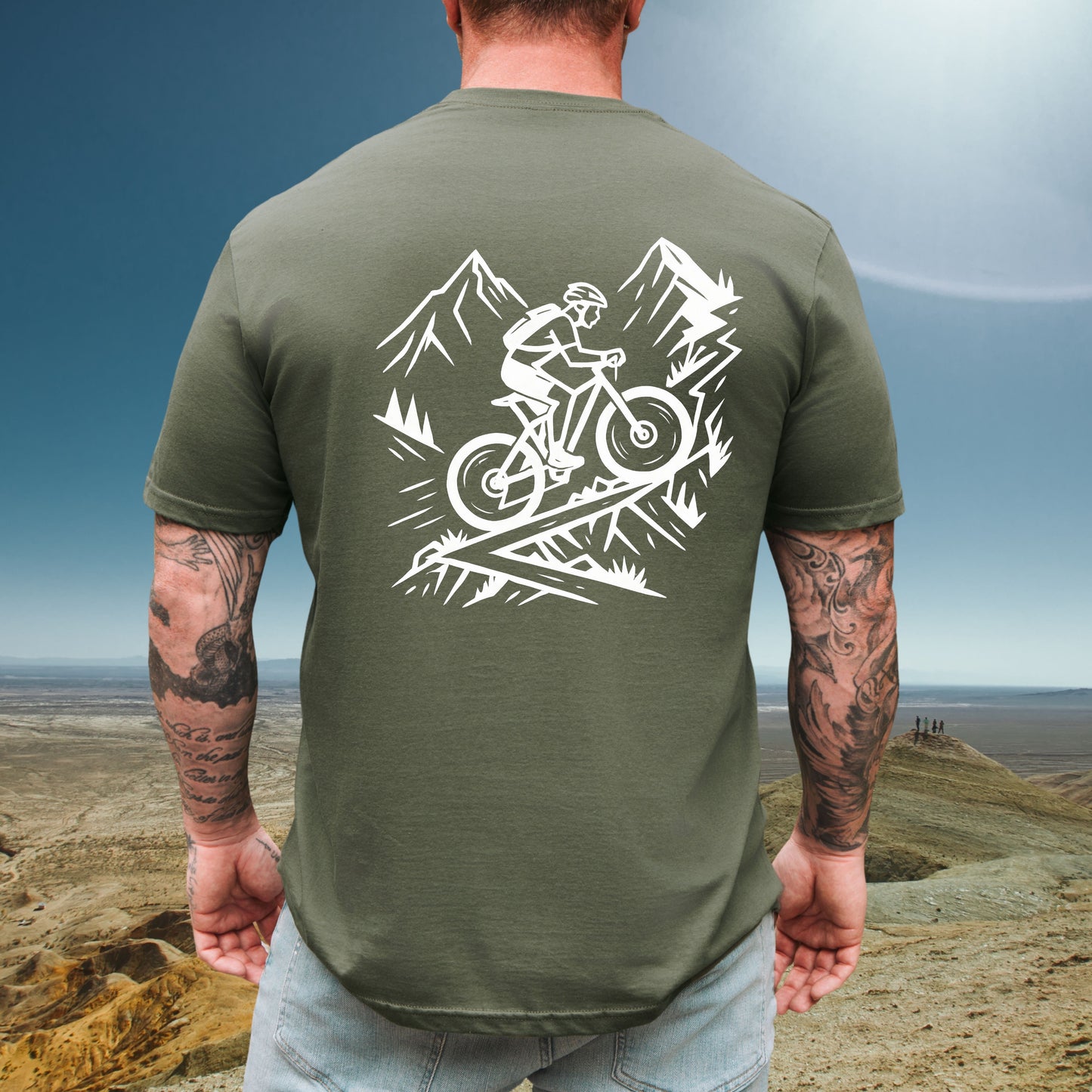 Peaceful Biking Tee