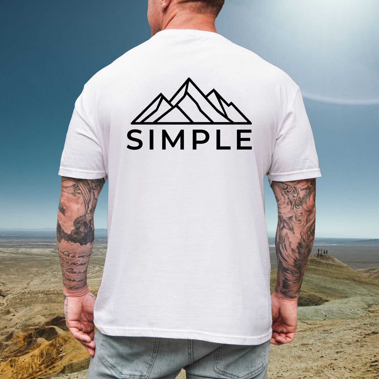Simple Mountain Tee