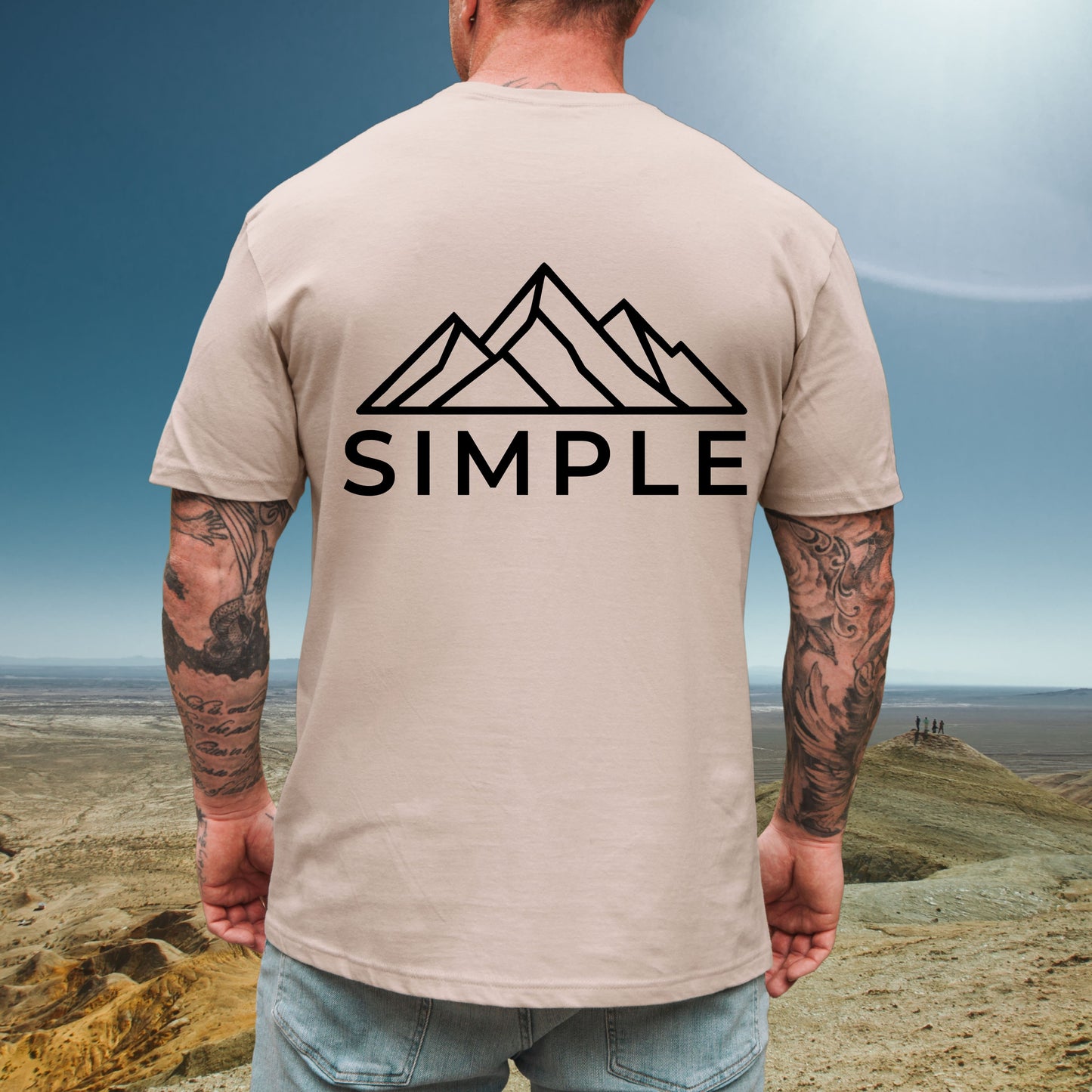 Simple Mountain Tee