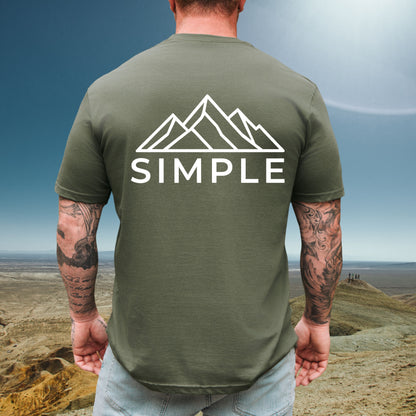 Simple Mountain Tee