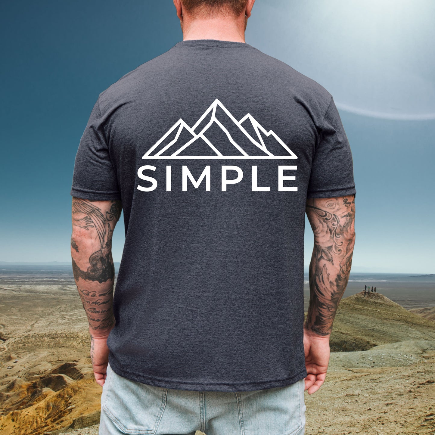 Simple Mountain Tee