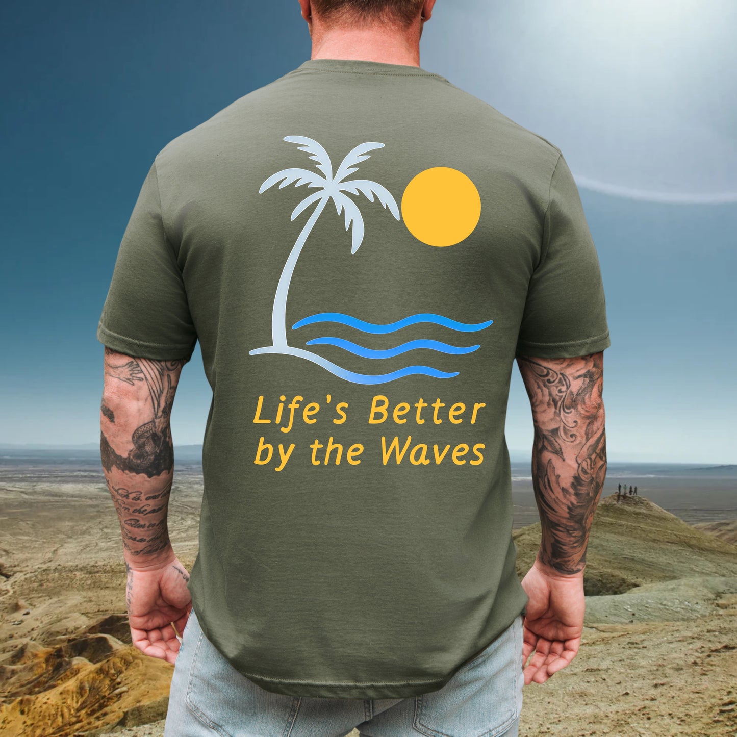 Sunny Palms Tee