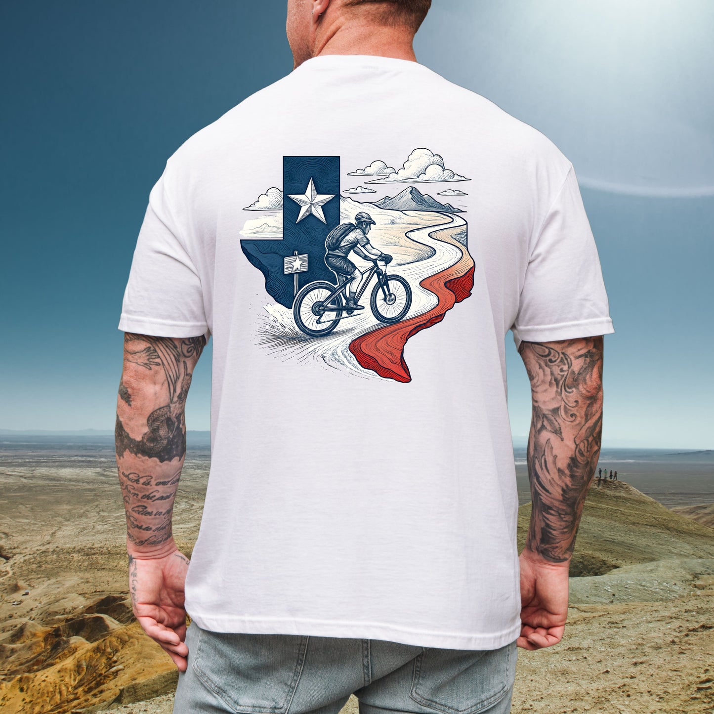 Texas Biking Tee