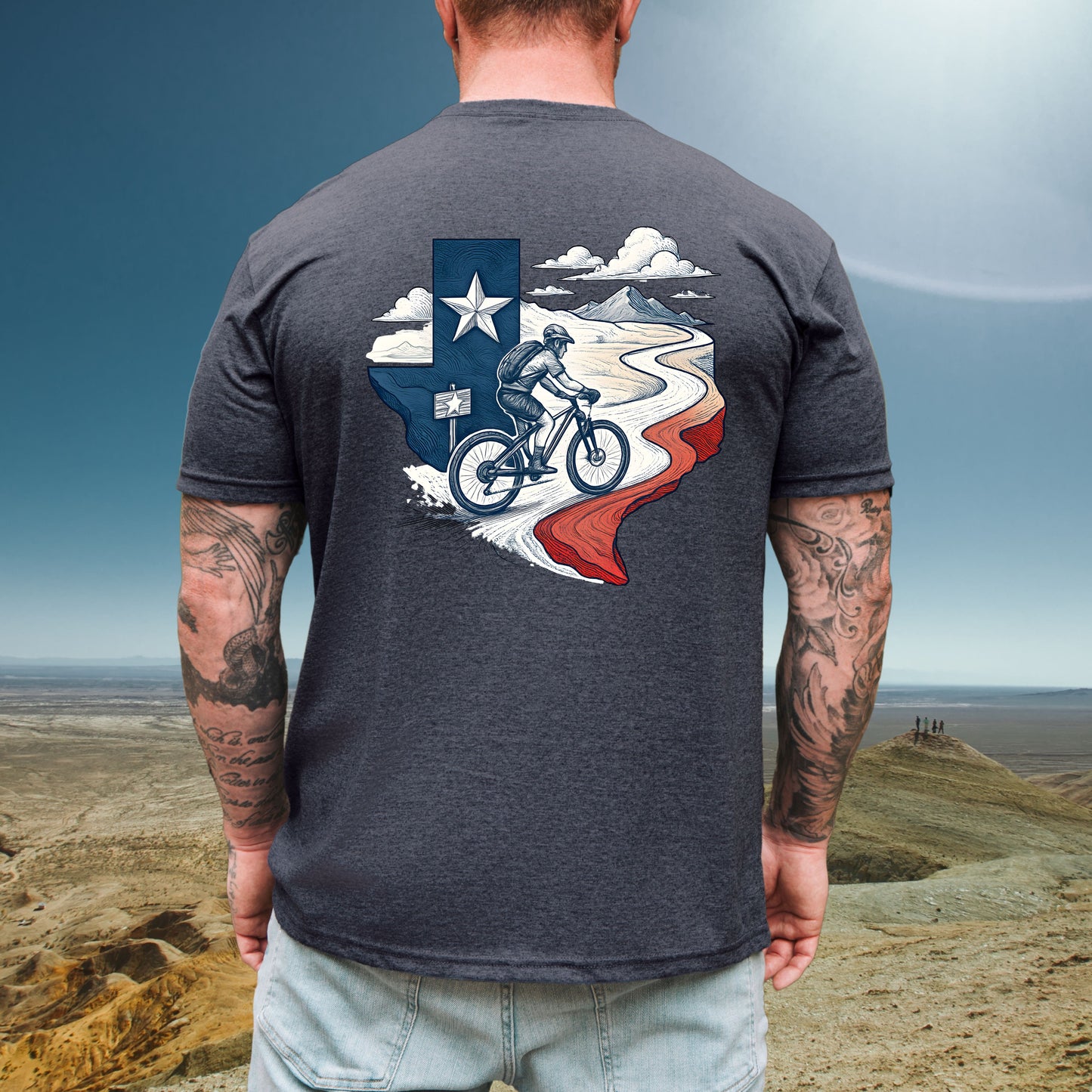Texas Biking Tee